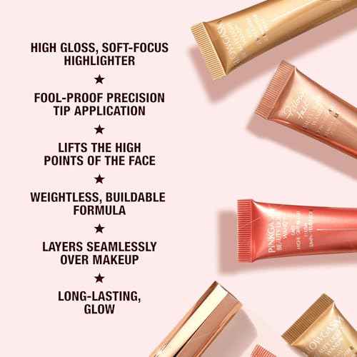 Charlotte Tilbury Beauty Light Wand Liquid Highlighter Makeup - Soft-Focus Highlighter & Blush for Cheeks - Pearlescent, Weightless Radiant Finish