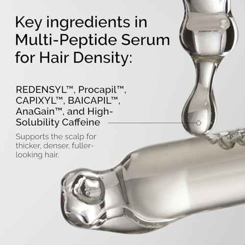 The Ordinary Multi-Peptide Serum for Hair Density, Peptide-Powered Formula for Thicker, Fuller Looking Hair