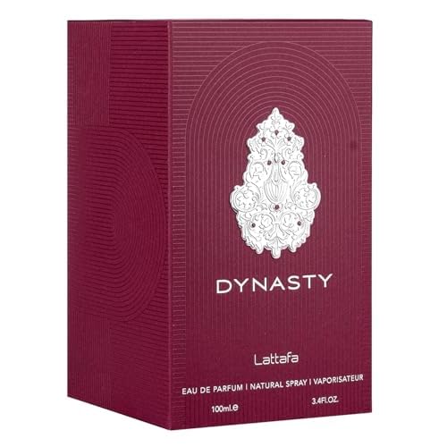 Lattafa Dynasty ? Fresh, Spicy, Woody, Aromatic ? Eau de Parfum Spray Long-Lasting Fragrance for Unisex, 3.4 Ounce / 100 ml