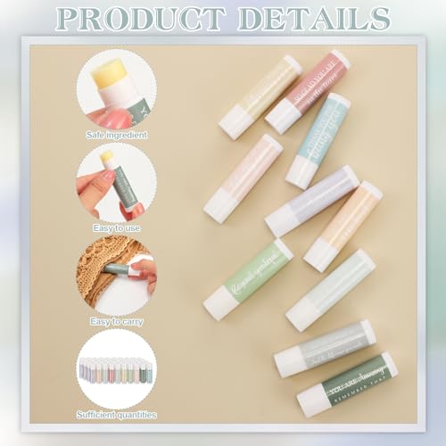 100 Sets Employee Appreciation Gifts Bulk for Coworkers Lip Balm Favors Thank You Team Gifts for Coworkers Staff Teachers Nurse Volunteer Thanksgiving Christmas Appreciation, 5 Flavors