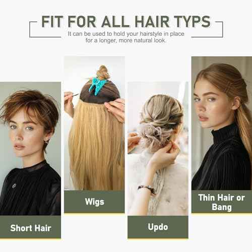 Mini Bobby Pins, 150 Count 1.38 Inch Small Hair Bobby Pins with Storage Box for Kids, Girls and Women - Brown