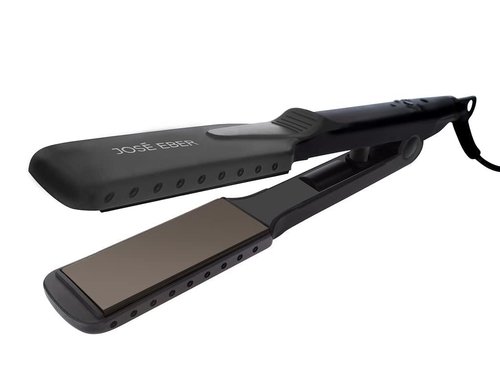 Jose Eber: Wet or Dry Flat Iron - 1.5" Plates, Innovative Technology Smooths Dry or Damp Hair, Temp Control, Professional Straightener, Styling Tool