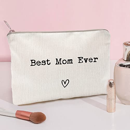 Best Mom Ever, Mom Gift, Makeup Bag, Mother's Day Gifts, Mom Gift From Daughter, Best Mom Ever Bag, Cosmetic Bag, Makeup Organizer, Bag Gift