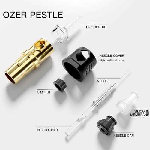 OZER Tattoo Cartridge - #1009RM(0.30mm) 20Pcs Disposable Tattoo Needles with Membrane Safety Cartridges for Tattoo Round Liner