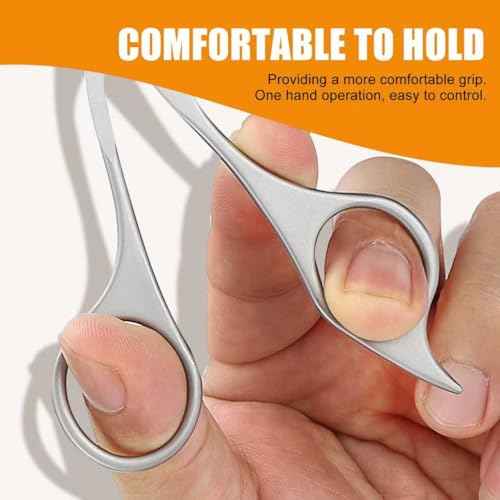 Eyebrow Trimming Scissors with Comb, Gifts For Men Women Stocking Stuffers, Precision Grooming Kit