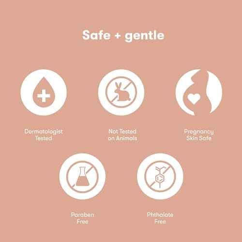 Frida Mom Stretch Mark Cream, Moisturizing Lotion for Stretch Marks and Perineal Massges with Vitamin E, 2.5oz