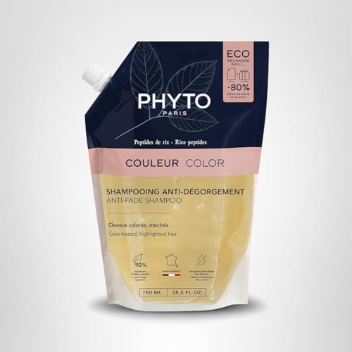 PHYTO COLOR Anti-fade Shampoo, Sulfate Free Shampoo For Color Treated Hair, Protects Color Intensity