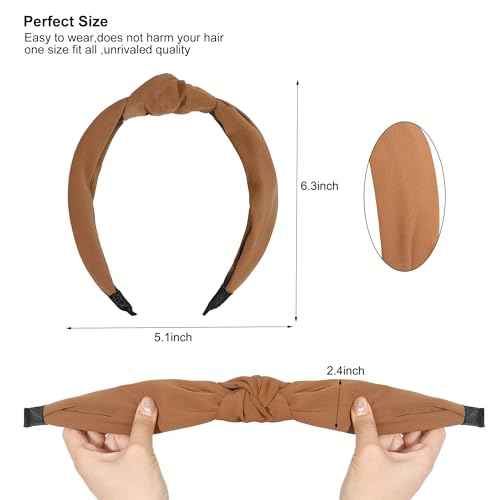 Ivyu Headbands for Women - Head Bands for Women's Hair Non Slip Wide Workout Headbands for Grirls