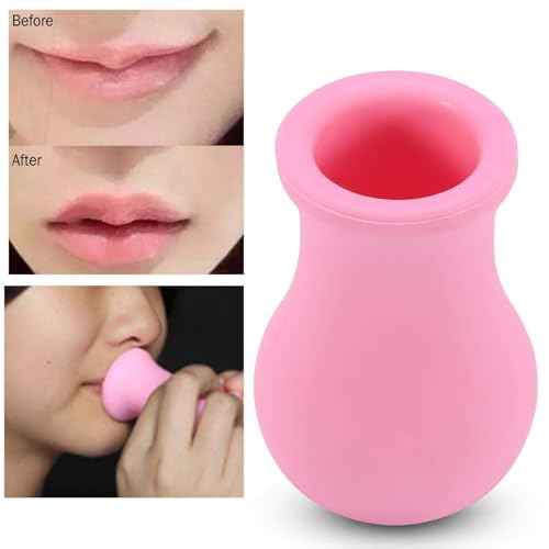 Lip Plumping Device, Soft Silicone Lips Enhancer Plumper Tool, Portable Lip Plumper Enhancer Device Makes Your Lip Looks More Full