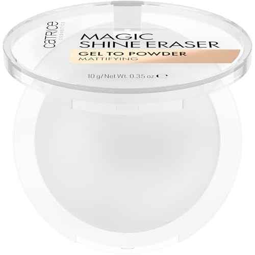 Catrice | Magic Shine Eraser Gel-To-Powder | Instant Matte, Soft-Focus Effect | Transparent, Travel-Friendly Formula | Vegan & Cruelty Free