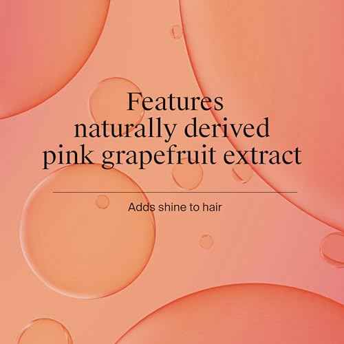 Neutrogena Exfoliating Healthy Scalp Clarifying Shampoo for Oily Hair & Scalp, Pink Grapefruit pH-Balanced Anti-Residue Formula Adds Shine, Sulfate, Paraben & Phthalate-Free, Color-Safe, 12 Fl Oz