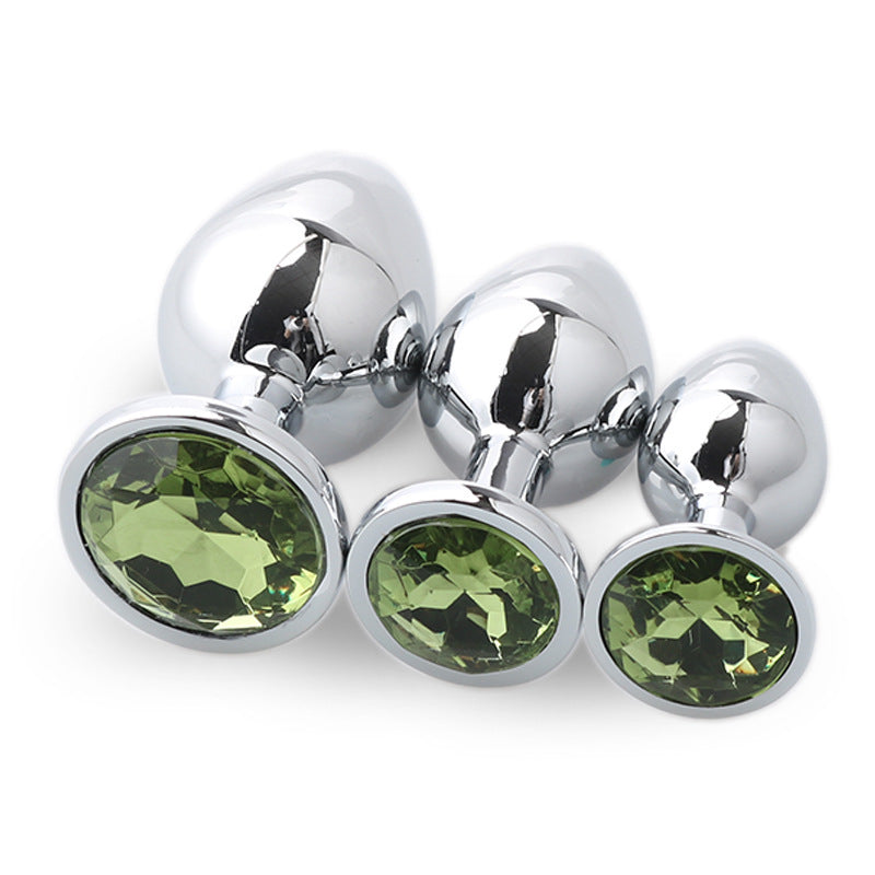 Metal Anal Plug Set - Adult Leisure Toys for Backdoor Stimulation