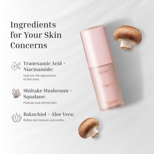 Rapid Brightening Serum with Tranexamic Acid | Dark Spot Corrector for Face, Hyperpigmentation & Uneven Tone | Promotes Clarity, Vegan