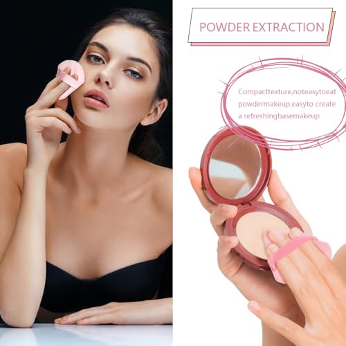 Fkincare Face Wash Spa Headband and Wristband Set Makeup Sponge Pieces Powder Puff Face Soft Triangle Makeup Puff Women and Teen Girl Gifts Trendy Stuff