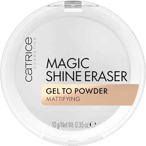 Catrice | Magic Shine Eraser Gel-To-Powder | Instant Matte, Soft-Focus Effect | Transparent, Travel-Friendly Formula | Vegan & Cruelty Free