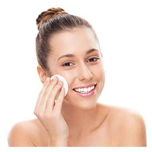 Cliganic Premium Cotton Rounds for Face (540 Count) | Hypoallergenic, Lint-Free Makeup Remover Pads