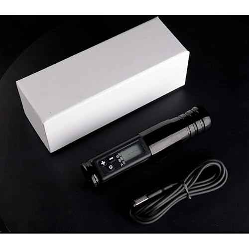 Tattoo Pen Professional Wireless Tattoo Rotary Machine Pen Kit with LCD Display Cartridges Pens Equipment Supply for Artists (Black)