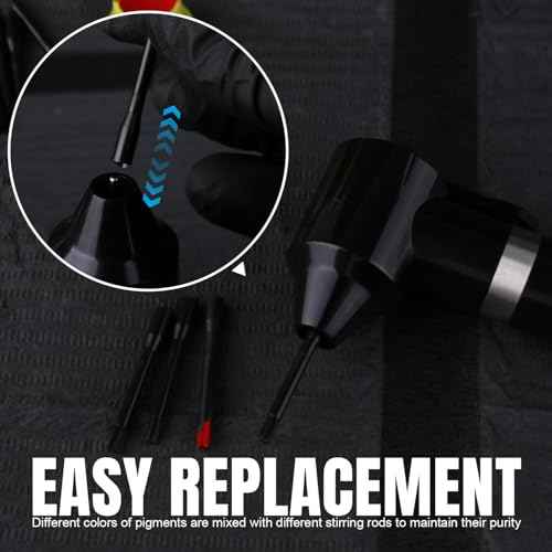 Ink Mixer Kit Tattoo Ink Electric Mixer 125 Pieces Set Tattoo Mixing Kit Specially Designed for Tattoo Artists and Artisans