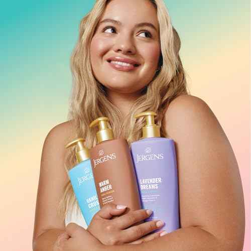 Jergens Shea Fusion Vanilla Crush Body Lotion, Moisturizer with Shea Butter & Vitamin E, 14 Fl Oz