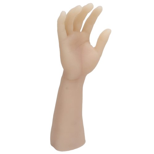 Practice Arm with Soft Silicone, Simulation Training Arm for Training and Display Shop (Right Hand)