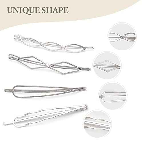 12 Pcs Hair Pins Set,Pearl Hair Clips Geometric Hair Pins Metal Hairpin,Minimalist Hair Styling Jewelry,Wedding Dainty Hair Barrettes Accessories,Bobby Pin for Girl Women