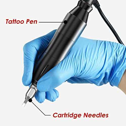 Wormhole Tattoo Cartridge Needles, 7RL Tattoo Needles 20PCS Disposable Tattoo Needle Cartridge Round Liner Cartridge Needles for Tattoo Pen Tattoo Machine Tattoo Supplies 1207RL