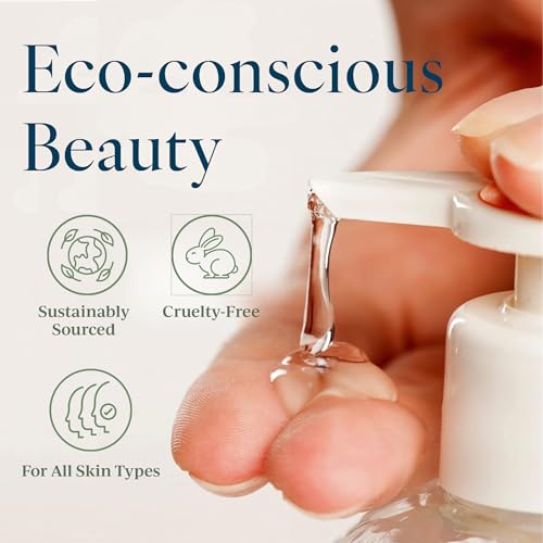 Provence Sante Natural Liquid Soap - Moisturizing Almond Oil Hand Soap with Lemon Vervain Scent - Elegant Pump Dispenser for Kitchen & Bath (16.9 oz)