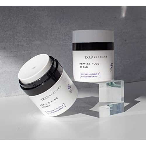 DCL Skincare Peptide Plus Cream for Wrinkle Defense & Collagen Production, 1.7 Fl oz