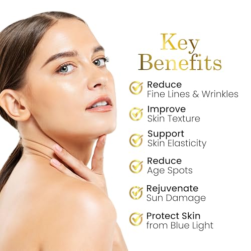 Luxe Beauty Organic Astaxanthin Serum - Concentrated Antioxidants - Also with Organic Rosehip Oil, Clove Oil, Raspberry Seed Oil, and More - Face Serum to Help Prevent Premature Skin Aging