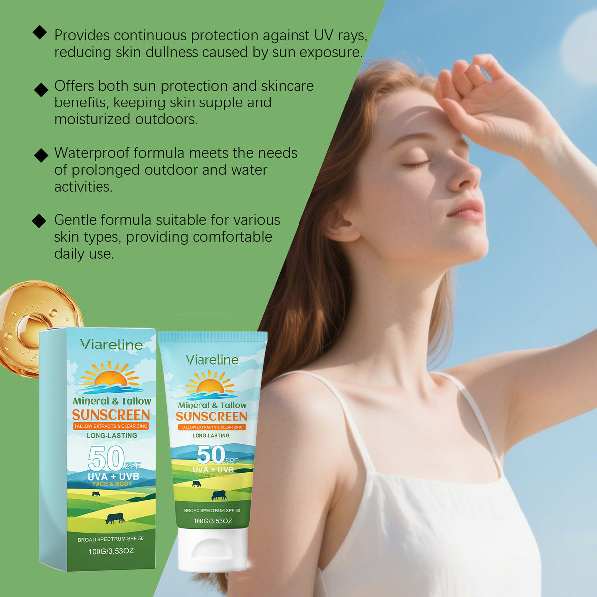 Shea Butter Body Moisturizing Cream - 100G