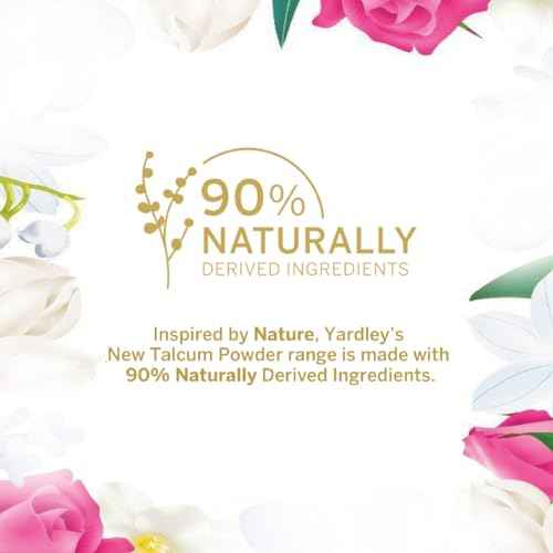 Yardley English Perfumed Talc, Rose