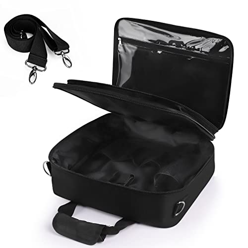 Hair Dryer Bag Barber Carrying Case Barber Tool Bag Hairstylist Traveling Case Hairdressing Tool Storage Case Cosmetology Organize Hair Salon Equipment Blow Dryer