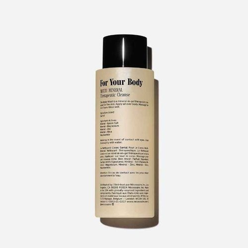 Nécessaire The Body Duo – Santal Body Wash + Retinol Body Serum Set for Fine Lines & Crepiness – Cleanser + Night Treatment with Niacinamide, AHA, Peptides & Retinol – Vegan, Dermatologist-Tested