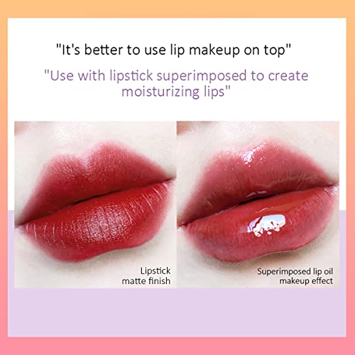 4-Piece Lip Oil & Gloss Kit - Hydrating, Plumping Lip Care with Pearl & Shimmer