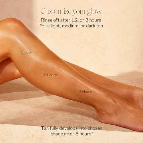 St.Tropez Self Tan Express Mousse, Fast Acting Fake Tan, Develops in 1-3 Hours, Streak-Free Finish, Vegan, Natural & Cruelty Free, 6.7 Fl Oz