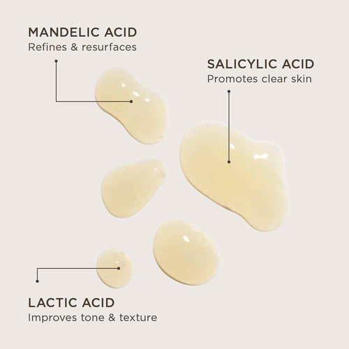 COLLEEN ROTHSCHILD Mandelic Acid Radiance Serum | Highly Effective Alpha Hydroxy Acid (AHA) | Improves Hyperpigmentation, Fine Lines, Texture & Tone| Unclogs Pores (1 fl oz)