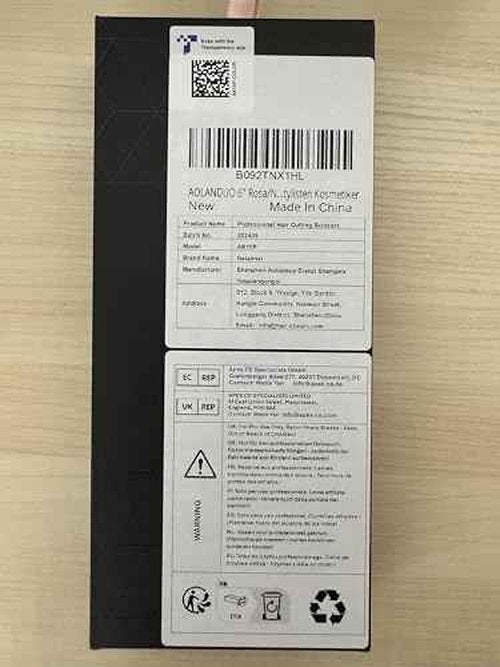 AOLANDUO Pink Professional Hair Scissors - VG10 Steel, Offset Handle, Case, Oil, Cloth - 1 Count, 6 in