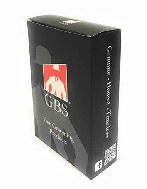 G.B.S Safety Razor, Matte Silver Finish Adjustable Tension and Friendly Shave Brush Badge Bristles Leather Protective Razor Blades