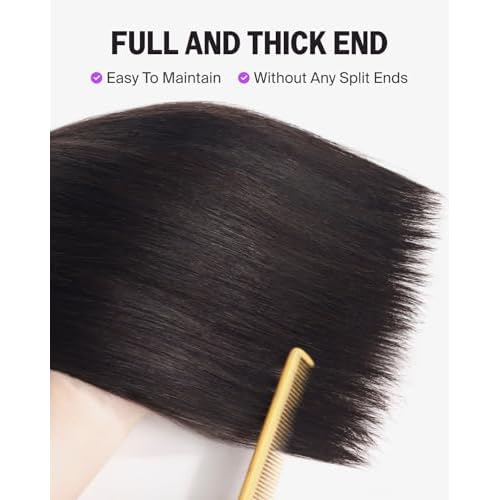 15A Human Hair Bundles Straight Human Hair Bundles 100% Unprocessed Raw Vietnamese Human Hair Bundles Double Weft Sew In Bundles Human Hair Natural Black Color 20 Inch