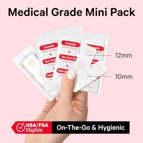 Sosky Pimple Patches for Face, FSA HSA Eligible Invisible Hydrocolloid Acne Patches, Zit Sticker for Face and Skin, Pimple Patches for Covering Zits, Blemishes with Salicylic Acid 120 Count