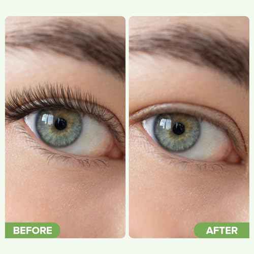 Eyelash Extension Remover, Makeup Lash Gel Remover Fast Action Dissolves Strong Glue with Low Odor, Gel Liquid Eyelash Remover for Sensitive Skin(15ml)