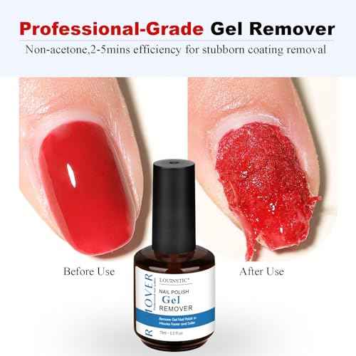 Gel Nail Polish Remover ? Fast, No Soak & No Foils, Safe for Natural Nails, Healthy, Low Odor, Quick Gel Removal in 2-5 Minutes ? For Nail Polish & Nail Art, At-Home Manicure Solution