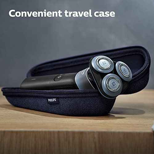 Philips Norelco Shaver 5000X, Rechargeable Wet & Dry Shaver with Precision Trimmer and Storage Pouch, X5006/85