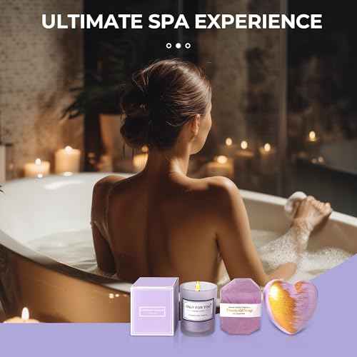 GRANNY SAYS Birthday Gifts for Mom, Spa Gifts for Women, Get Well Soon Gift Baskets, Self Care Gifts for Women, Care Package with Flannel Blanket for Mom, Friendship, Wife, Sister