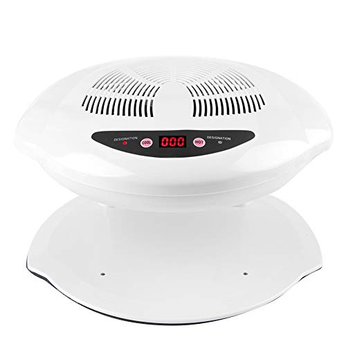 Professional Nail Dryer,400W Air Nail Fan Blower Dryer Machine Auto Induction Warm and Cool Wind,Professional Air Nail Fan Manicure Tool with Sensor,for Fingernail & Toenail Curing