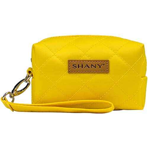 SHANY Limited Edition Travel Makeup Bag Cosmetics Tote Bag Make Up Organizer Women Purse for Toiletries, Blonde