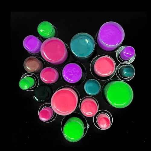 1000pcs Tattoo Ink Caps Professional Tattoo Ink Cups With Base, Caps Plastic Transparent Pigment Cups Caps Tattoo Supplies (11 * 10mm)