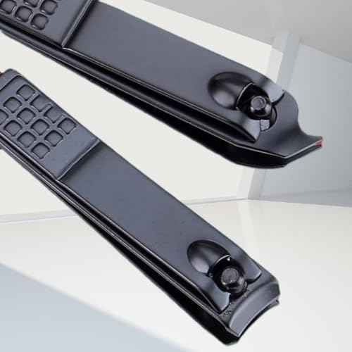 Manicure Set Personal Care Nail Clipper Kit Professional Manicure Pedicure Set Mens Accessories Personal Care Nail Grooming Present for Men Husband Boyfriend Parent, Black