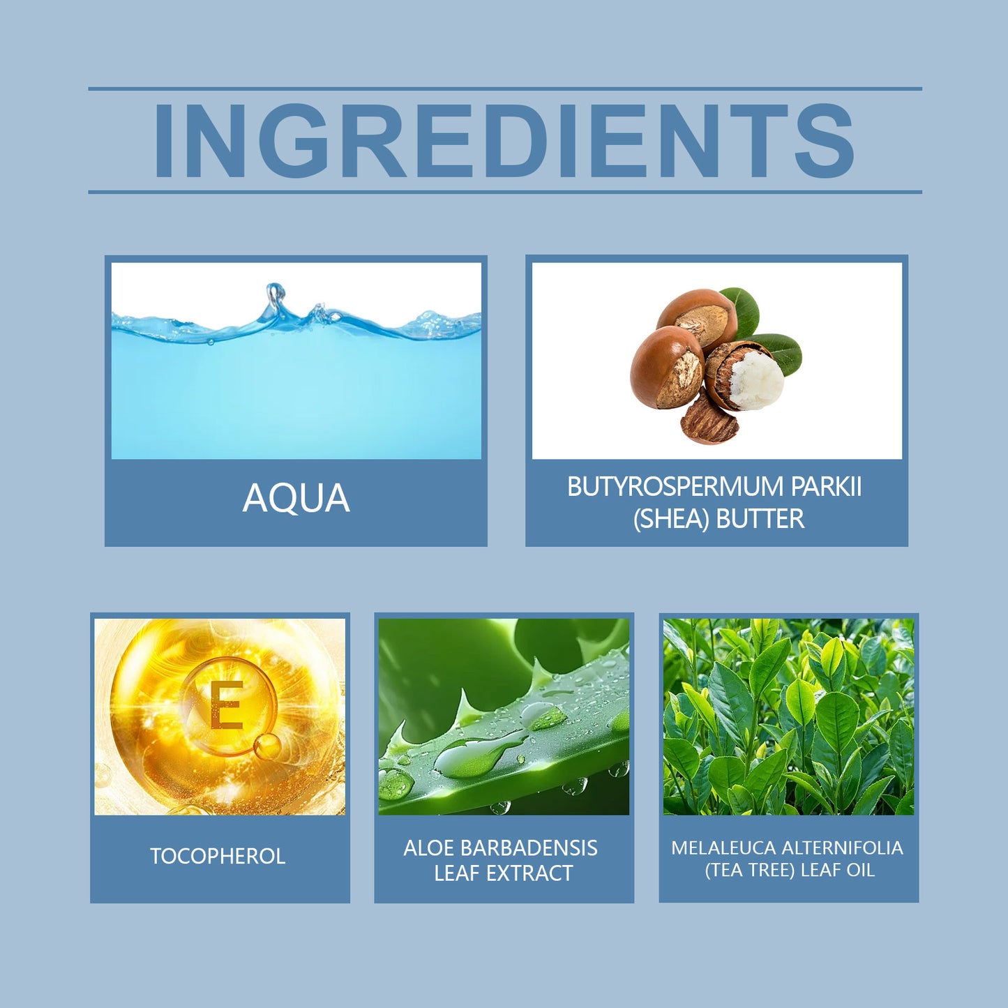 Nail Repair Cream with Aloe and Tea Oil - Nourishing Nail Care Treatment