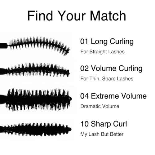 CLIO Kill Lash Superproof Mascara, Waterproof Mascara Black, Lengthening & Lifting for Defined Eyelash, Long-Lasting, Clump & Smudge-Free, for Sensitive Eyes, Korean Makeup Beauty (001 Long Curling)